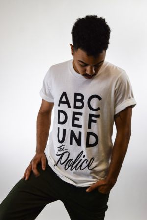 ABCDEFund the Police T-Shirt (Benefit for The Zachary Project at Critical Resistance)